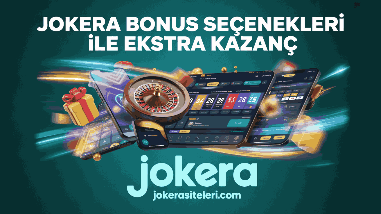 Jokera Bonus Seçenekleri ile Ekstra Kazanç