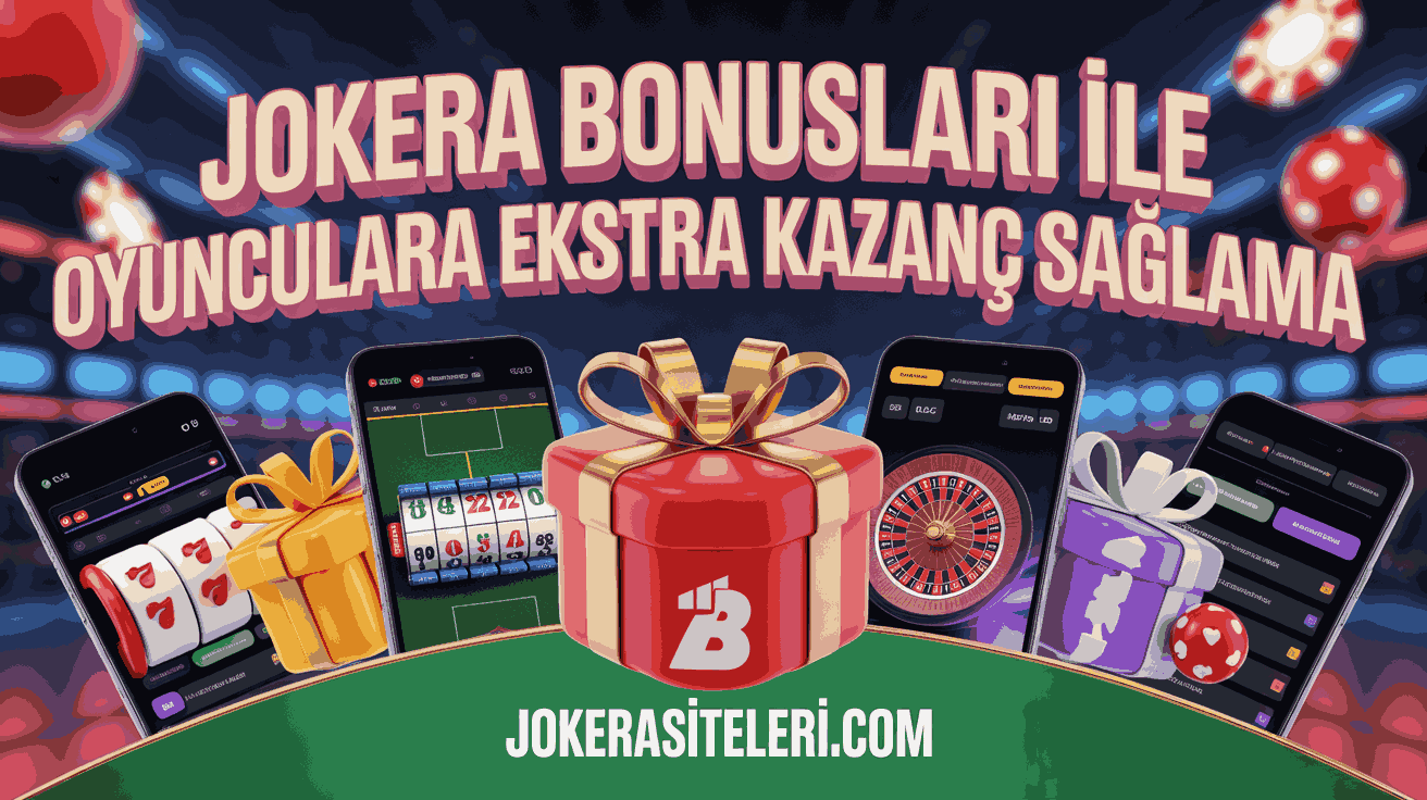 jokera bonuslari ile oyunculara ekstra kazanc saglama
