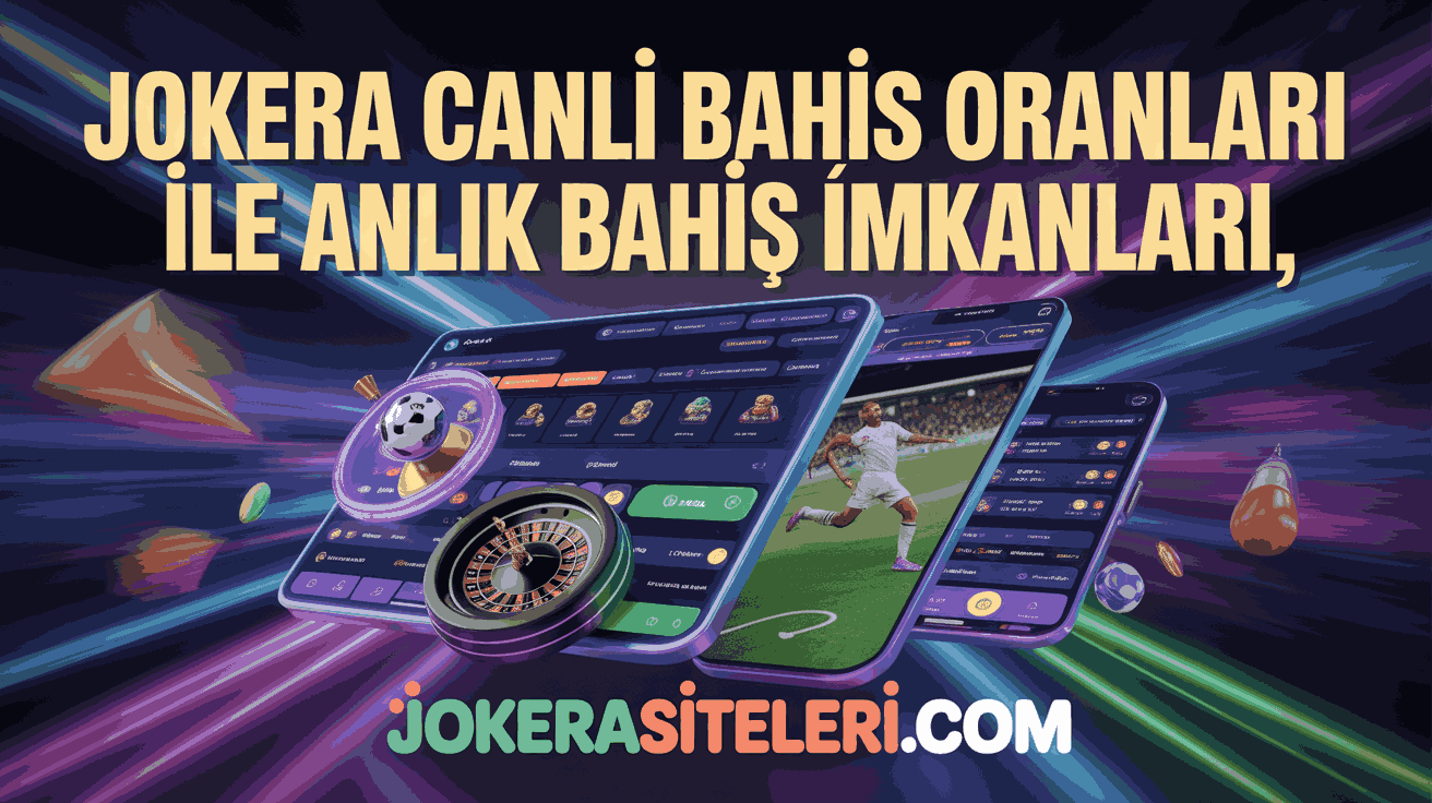 jokera canli bahis oranlari ile anlik bahis imkanlari