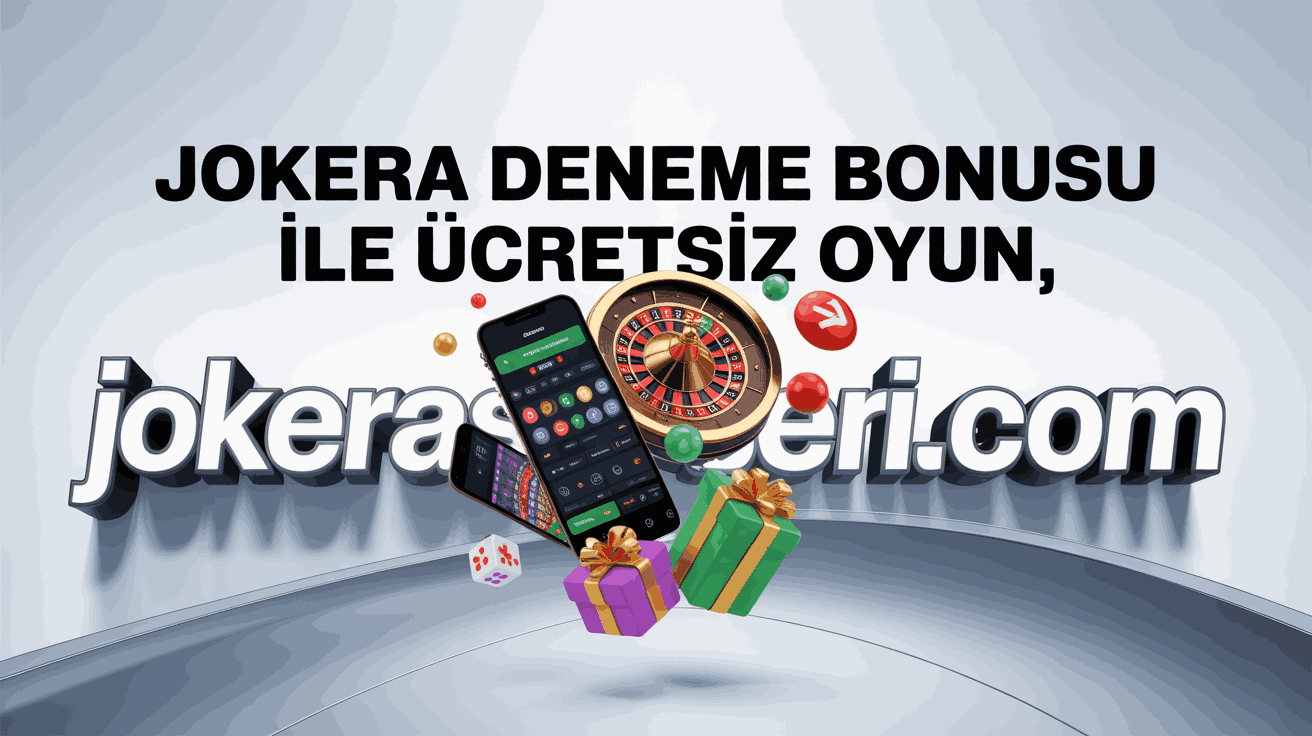 Jokera Deneme Bonusu İle Ücretsiz Oyun
