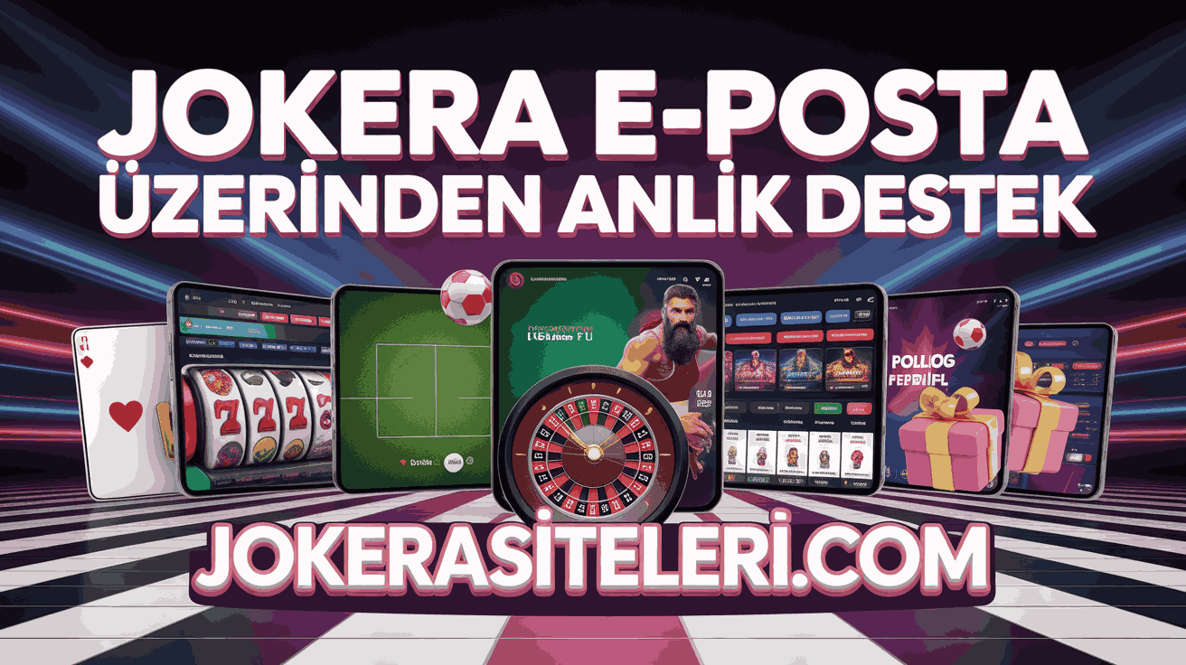 Jokera E-Posta Üzerinden Anlık Destek