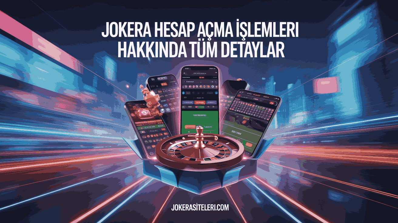 Jokera Hesap Açma İşlemleri Hakkında Tüm Detaylar