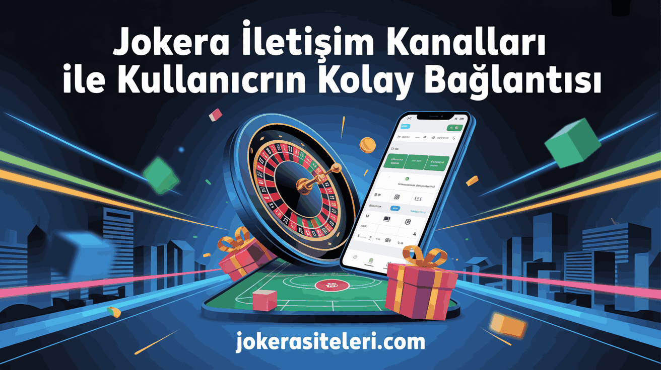 jokera iletisim kanallari ile kullanicilarin kolay baglantisi