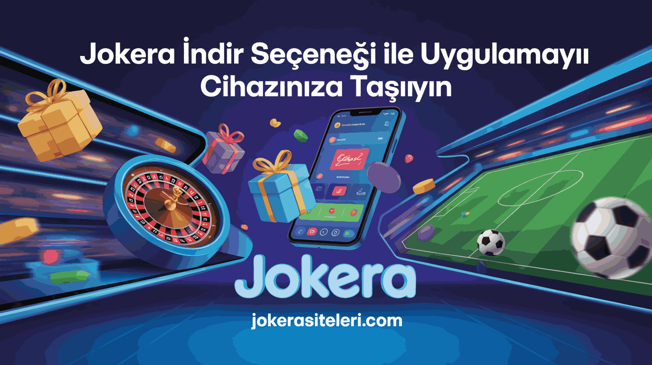 Jokera İndir Seçeneği ile Uygulamayı Cihazınıza Taşıyın