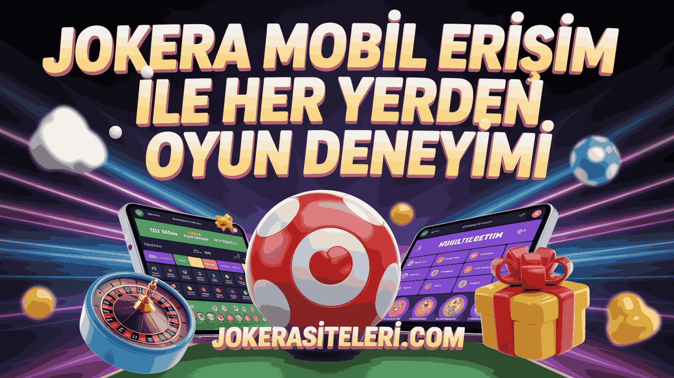jokera mobil erisim ile her yerden oyun deneyimi