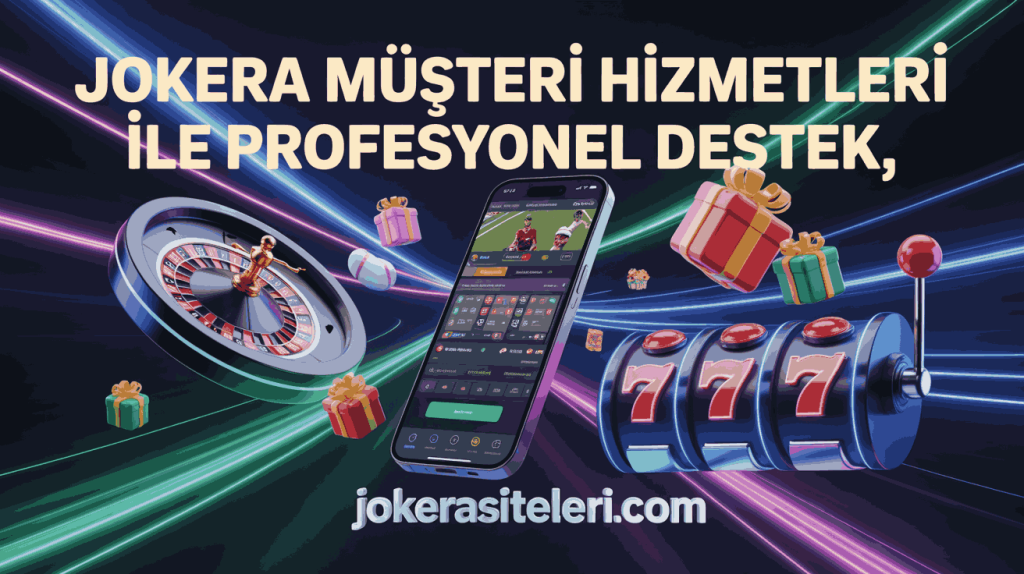 jokera musteri hizmetleri ile profesyonel destek