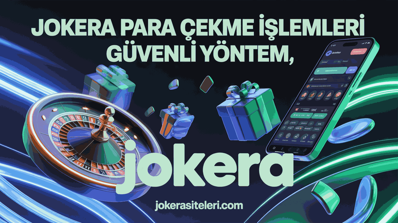 Jokera Para Çekme İşlemleri Güvenli Yöntem
