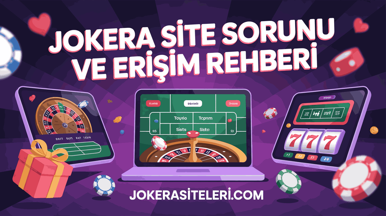 Jokera Site Sorunu ve Erişim Rehberi