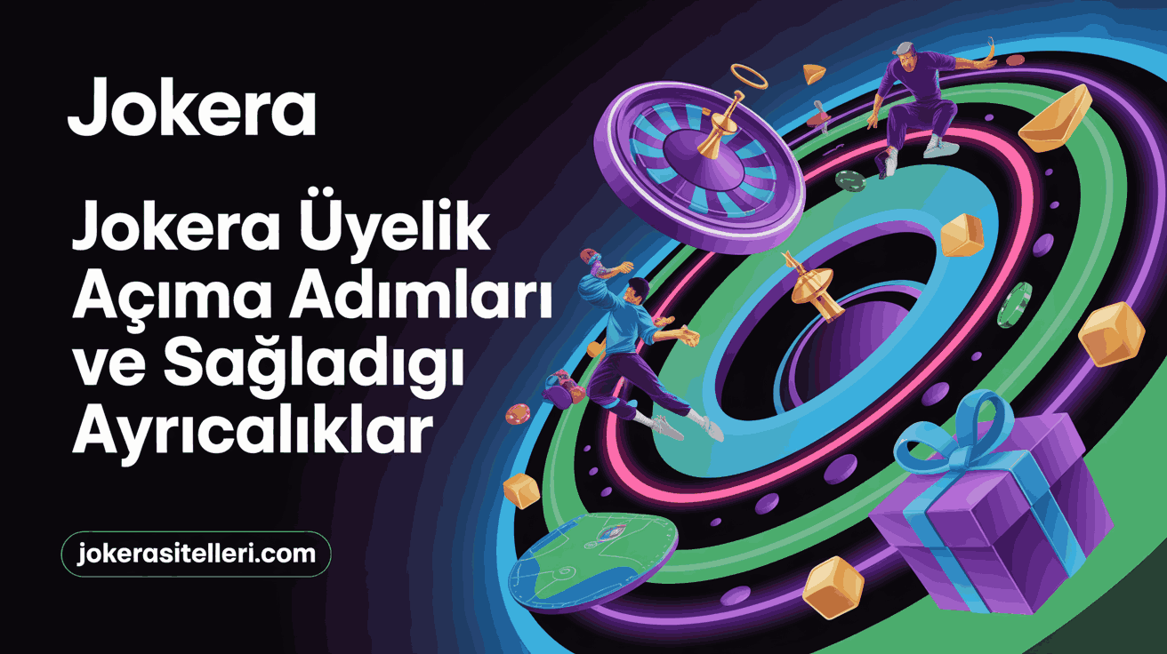 Jokera Üyelik Açma Adımları Ve Sağladığı Ayrıcalıklar