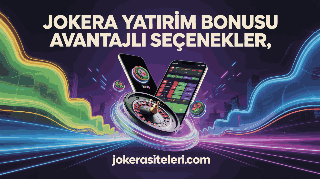 Jokera Yatırım Bonusu Avantajlı Seçenekler