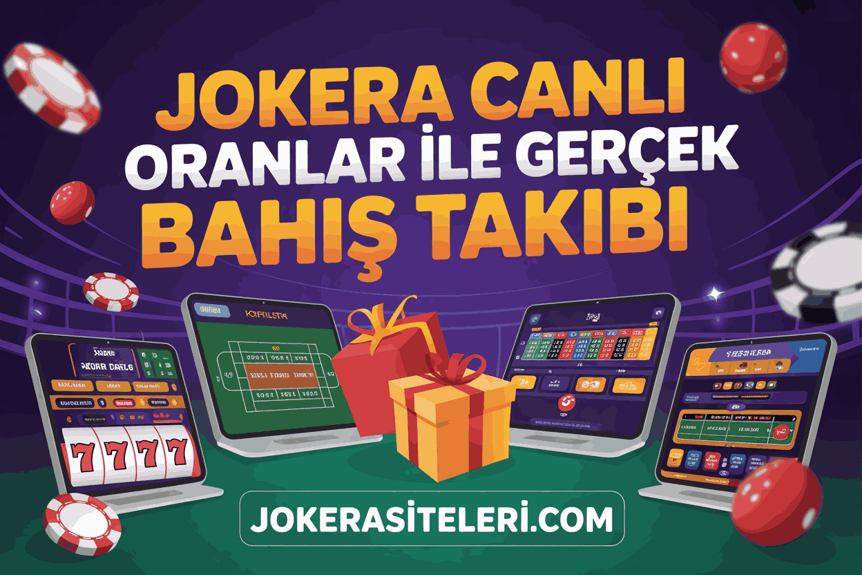 Jokera Canlı Oranlar ile Gerçek Bahis Takibi