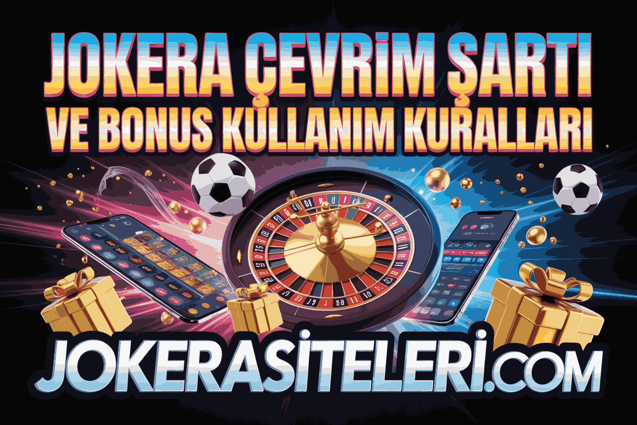 Jokera Çevrim Şartı ve Bonus Kullanım Kuralları