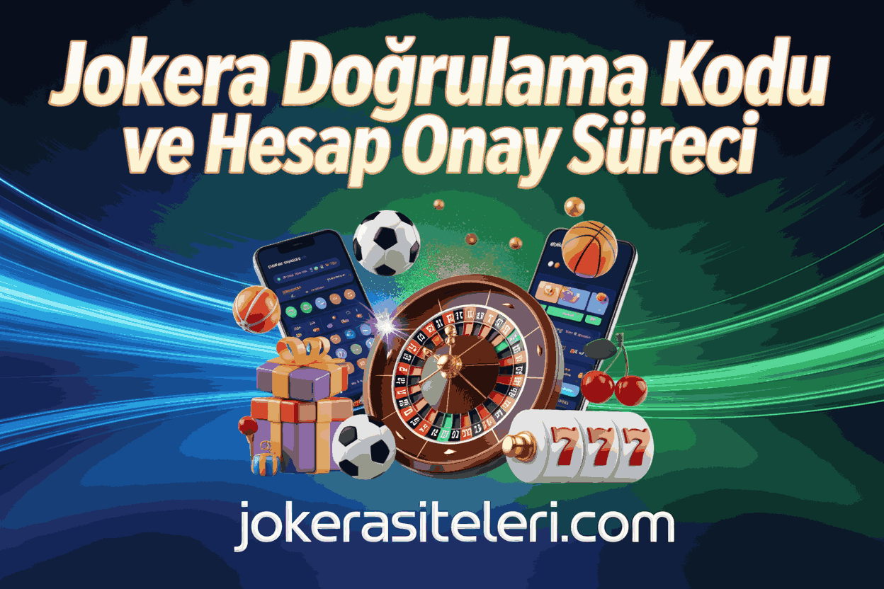 Jokera Doğrulama Kodu ve Hesap Onay Süreci