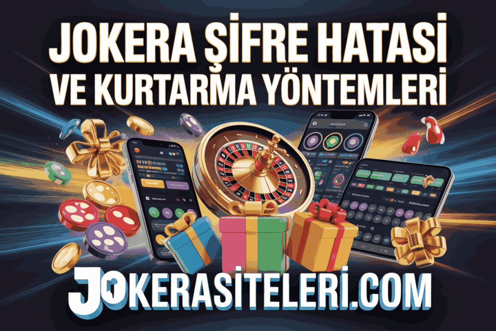 jokera sifre hatasi ve kurtarma yontemleri