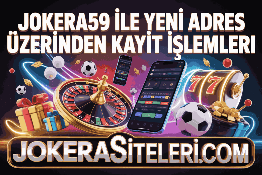 jokera59 ile yeni adres uzerinden kayit islemleri