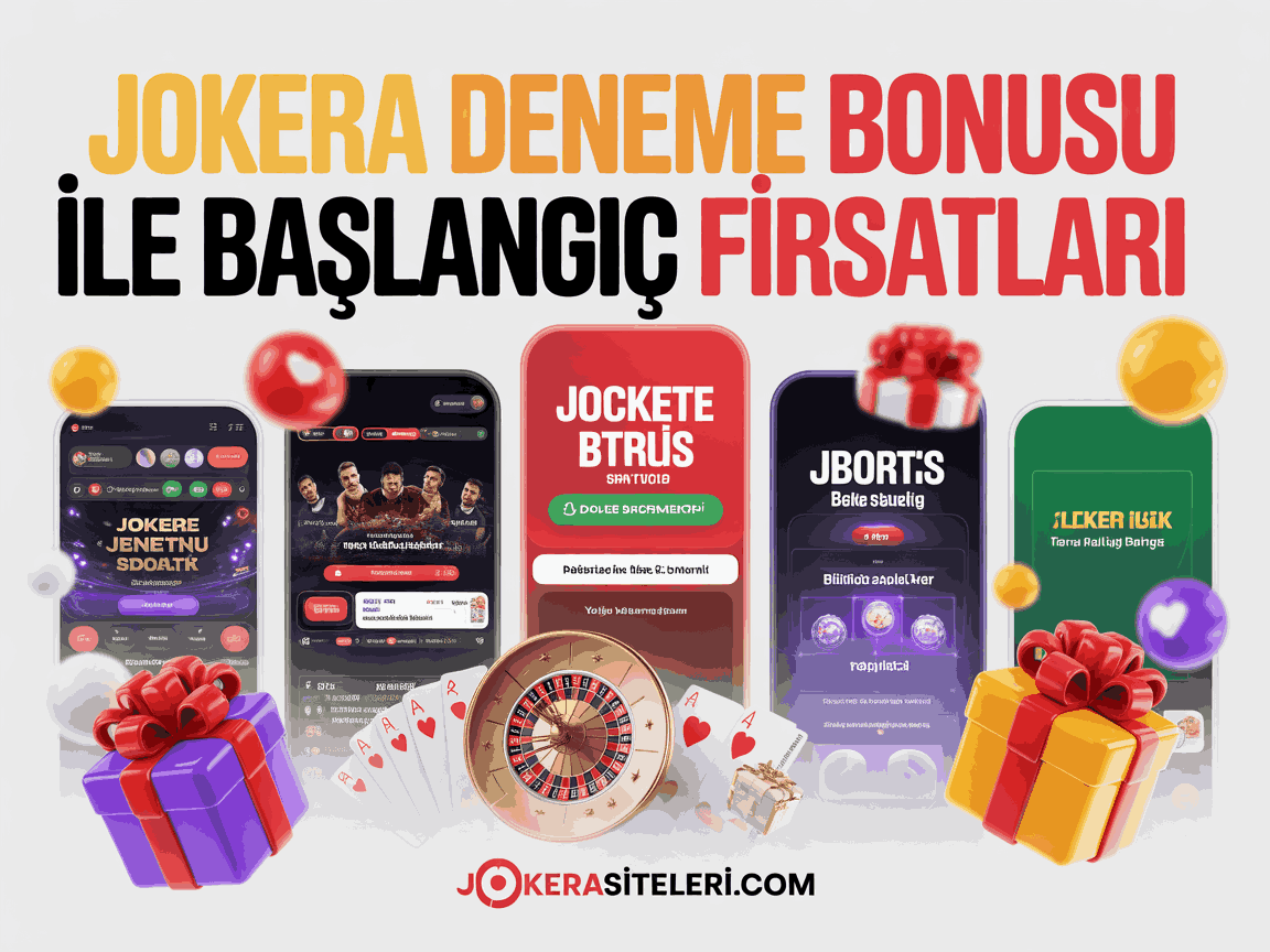 Jokera Deneme Bonusu İle Başlangıç Fırsatları