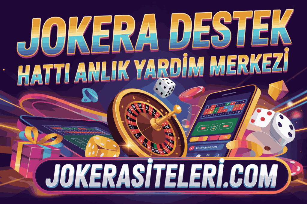jokera destek hatti anlik yardim merkezi
