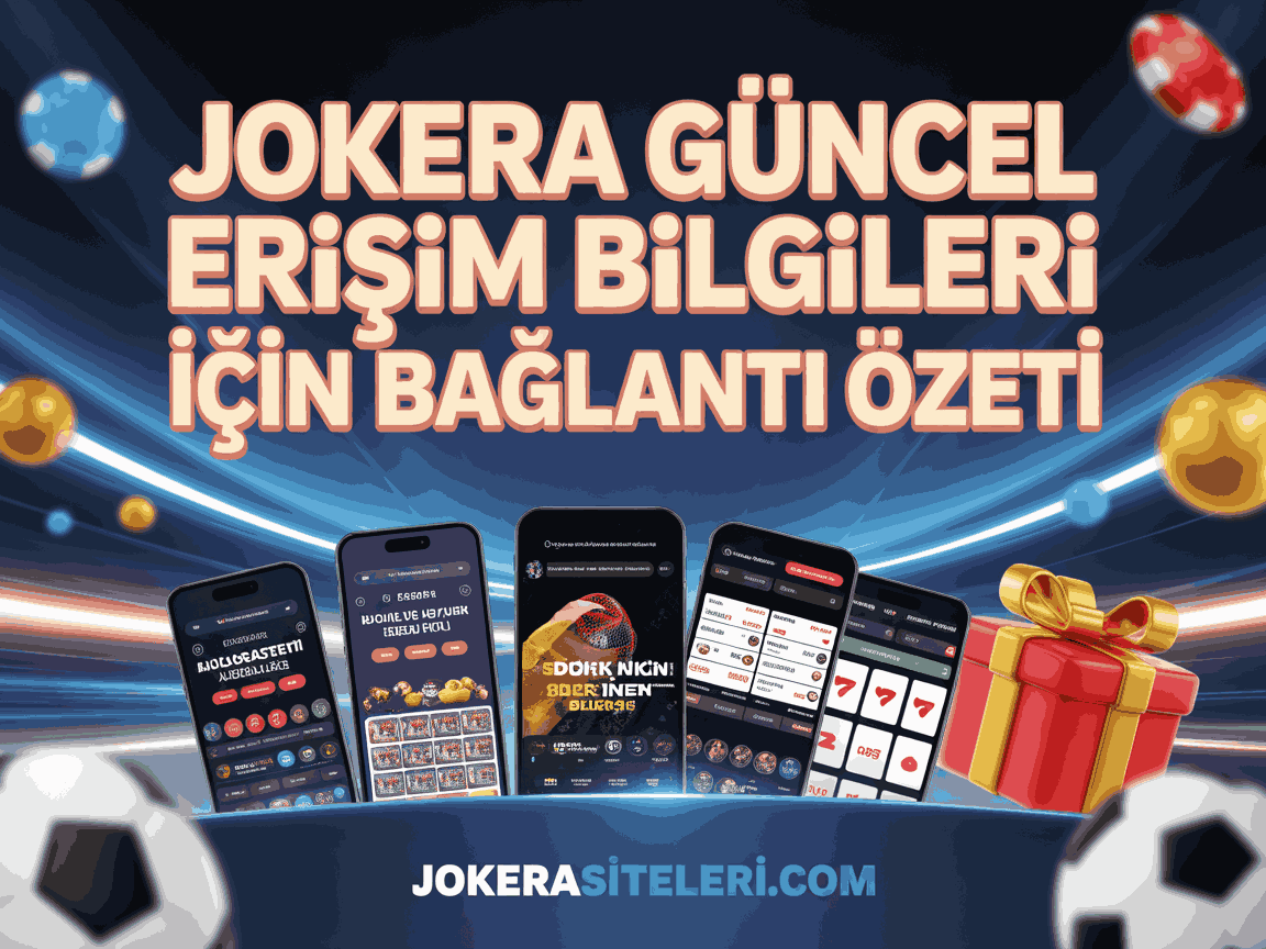 Jokera Güncel Erişim Bilgileri İçin Bağlantı Özeti