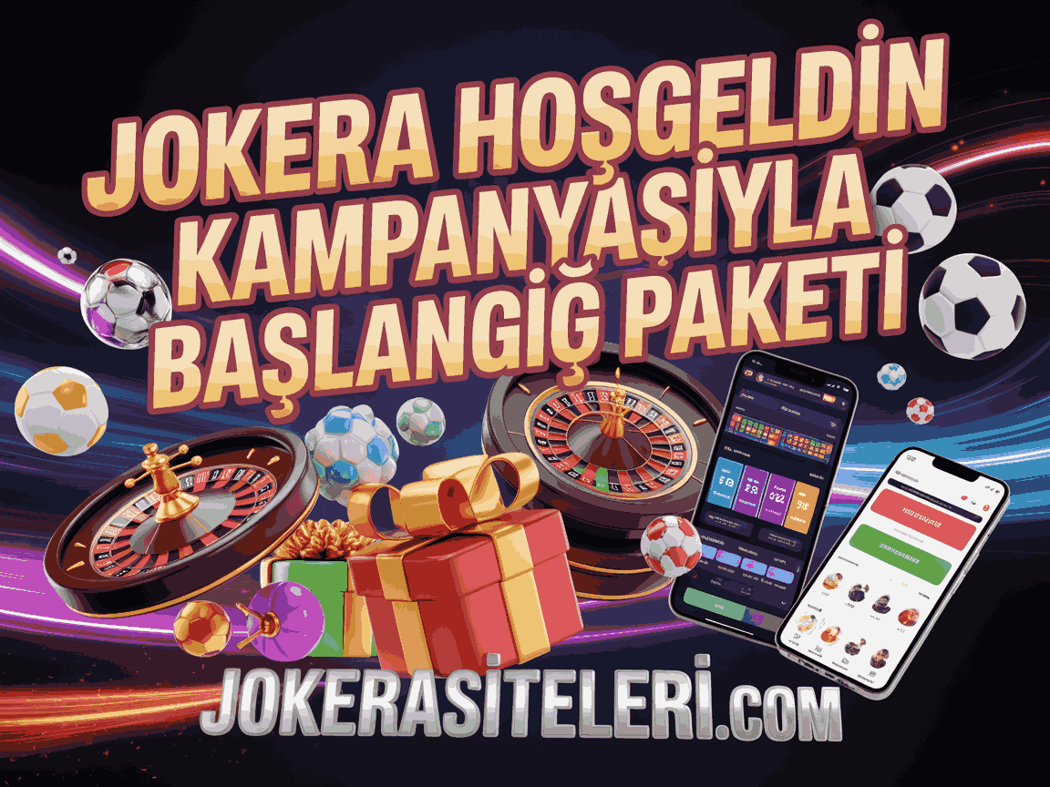Jokera Hoşgeldin Kampanyasıyla Başlangıç Paketi