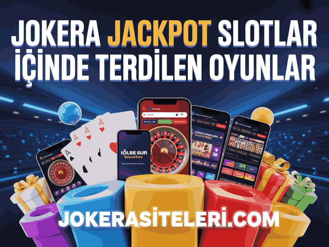 Jokera Jackpot Slotlar İçinde Tercih Edilen Oyunlar