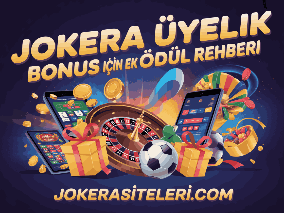 Jokera Üyelik Bonusu İçin Ek Ödül Rehberi