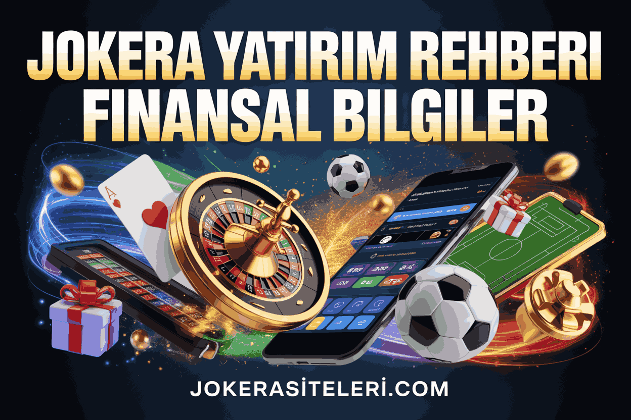 Jokera Yatırım Rehberi Finansal Bilgiler