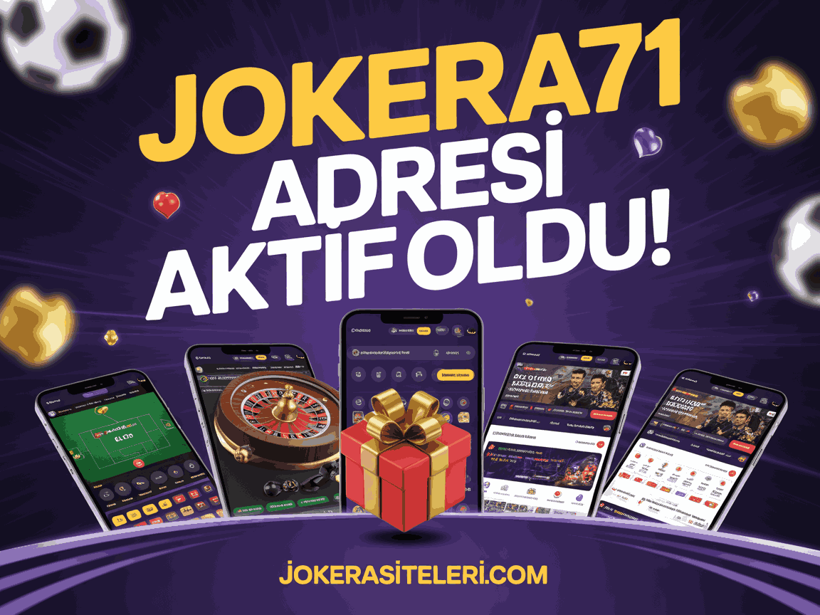 Jokera71 Adresi Aktif Oldu!