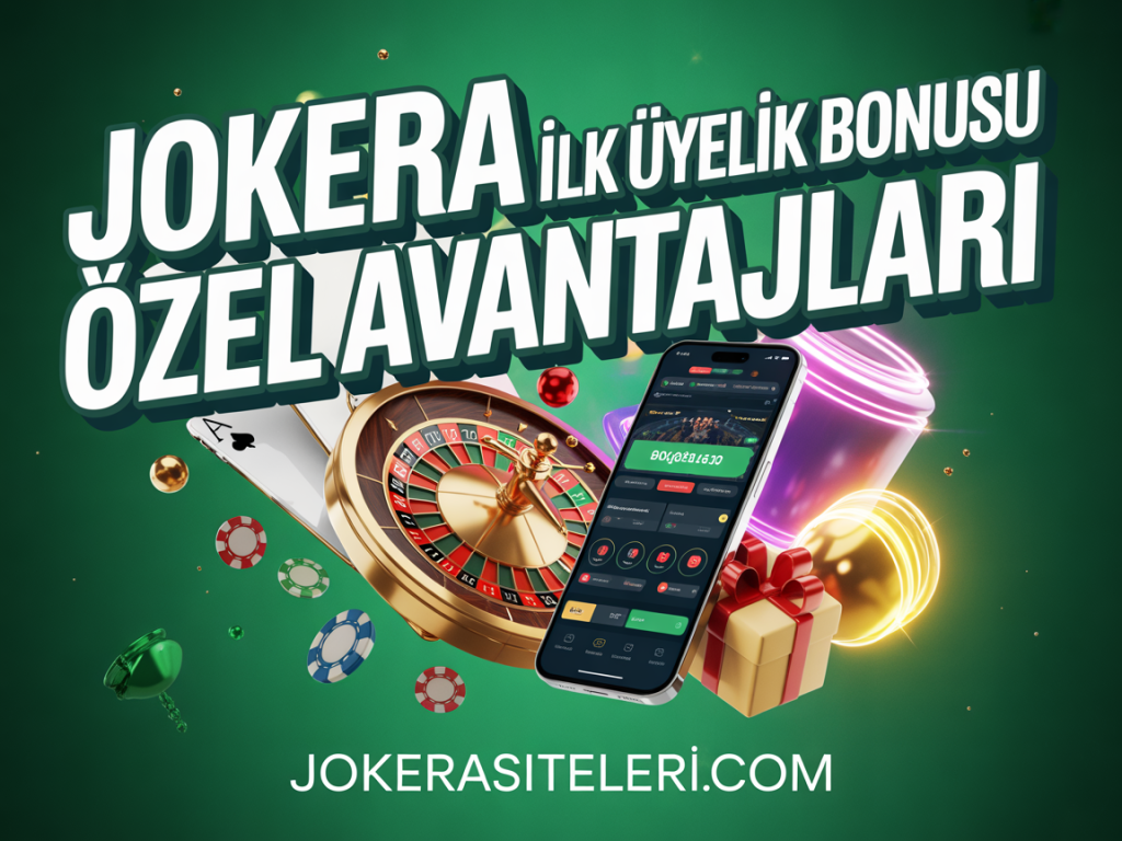 jokera ilk uyelik bonusu ozel avantajlari