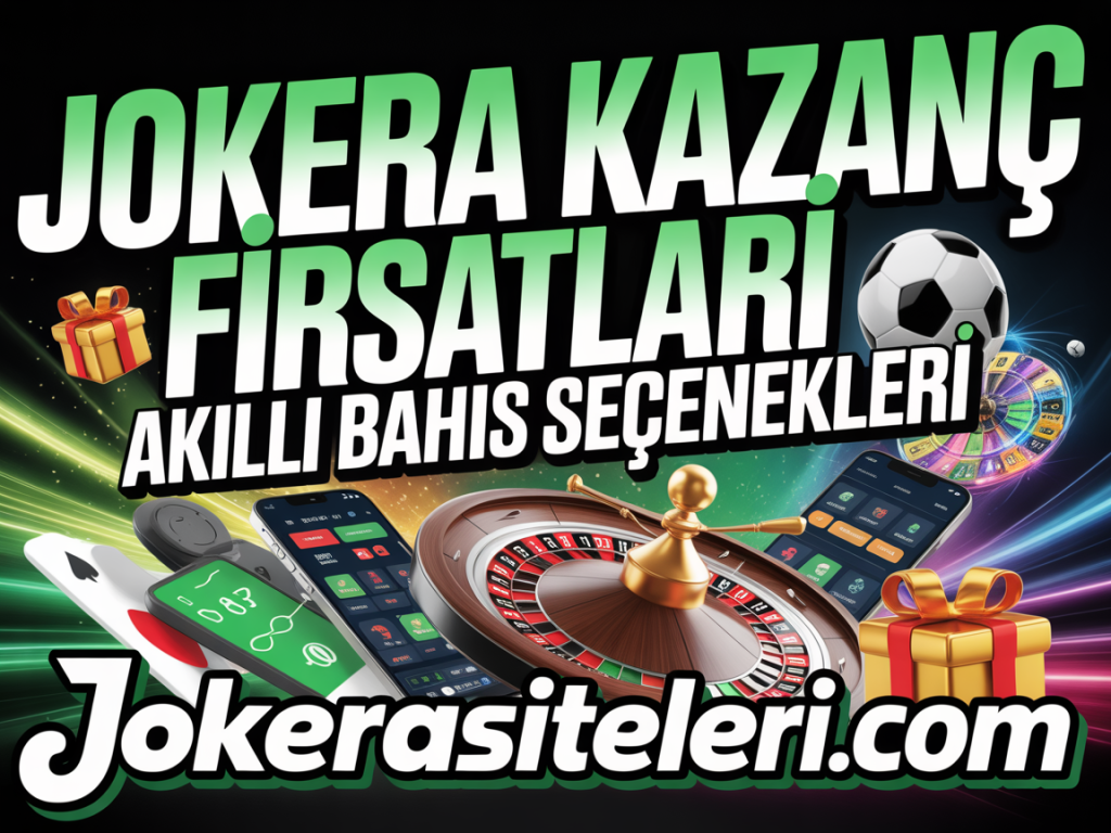 jokera kazanc firsatlari akilli bahis secenekleri
